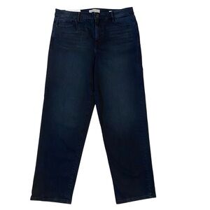 SANCTUARY SOCIAL STANDARD Jeans Slim Straight High Rise Dark NWT Size 14/32